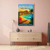 Explore the Heart of Hawaii Poster