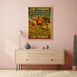 Celebrating the Unmatched Legacy of Jim Thorpe Poster