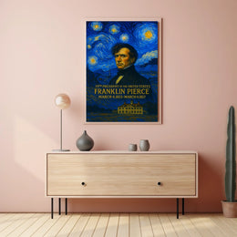Franklin Pierce 14th President of the United States Presidential Masterpiece Series Poster