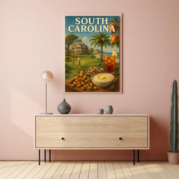 Discover South Carolina Poster