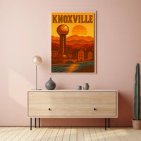 Knoxville Sunset Poster