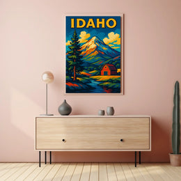 Idaho Landscape Poster