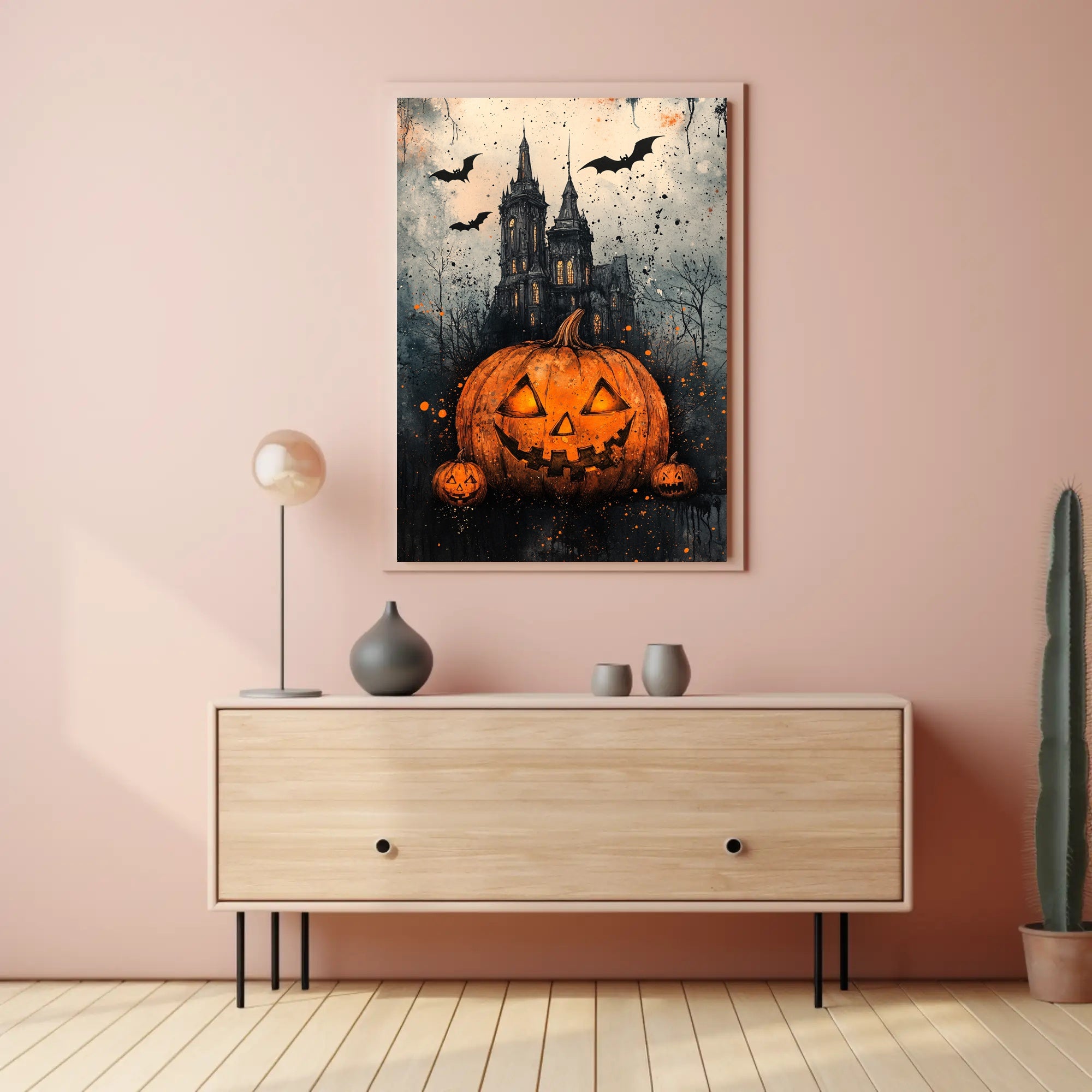 Haunted Halloween Night Poster