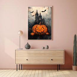 Haunted Halloween Night Poster