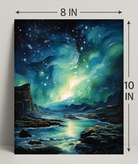Celestial Landscape Poster