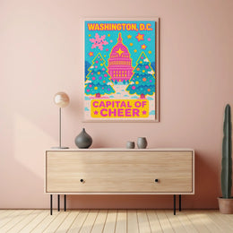 Washington, D.C. Capital of Cheer Poster