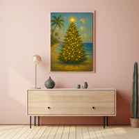 Tropical Christmas Poster