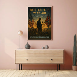 Battlefields Of Valor The American Poster