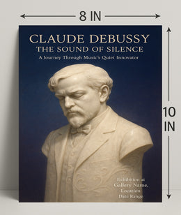 Claude Debussy The Sound of Silence Poster PosterGoat