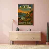 Discover Acadia A Natural Masterpiece Poster