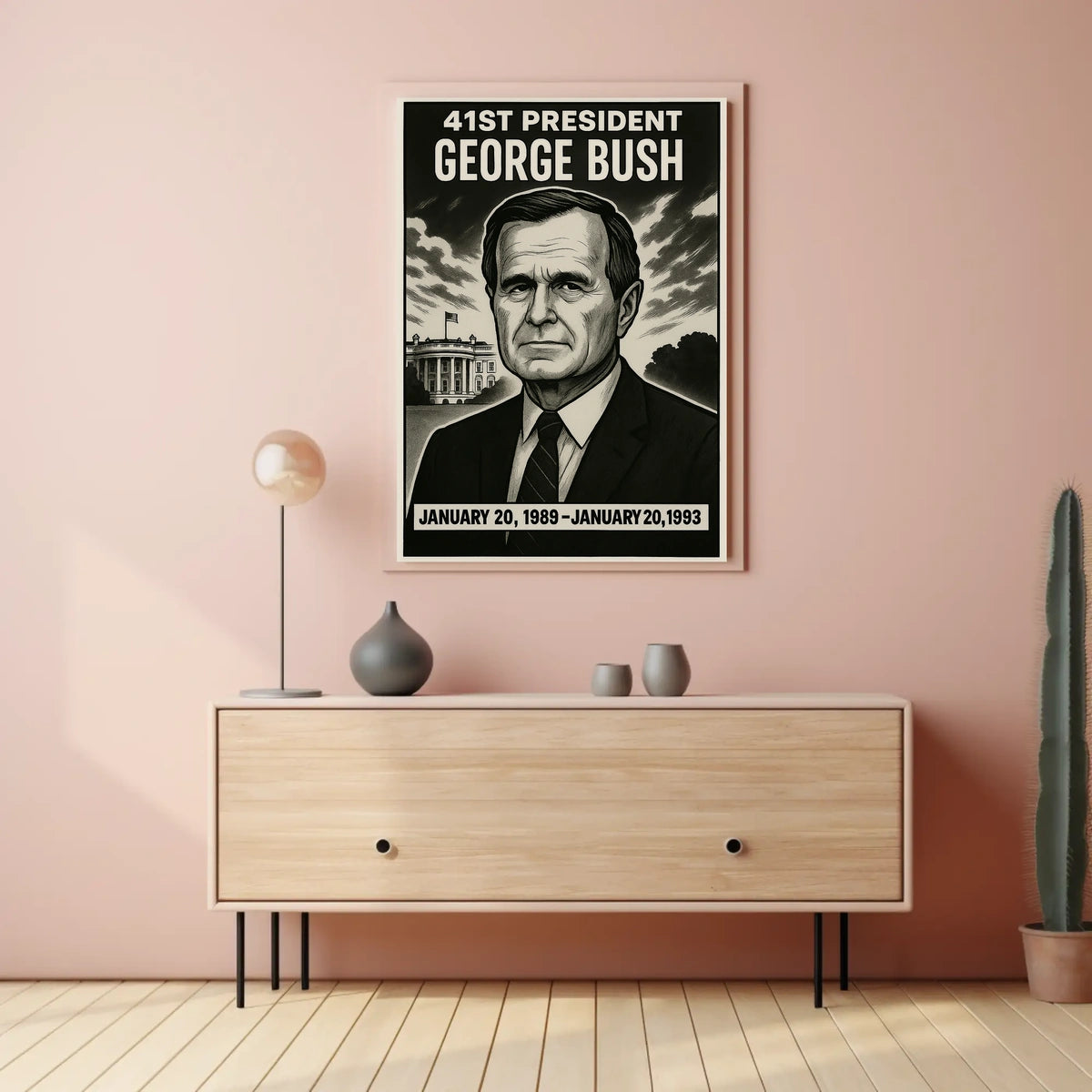 George Bush 41St President Poster