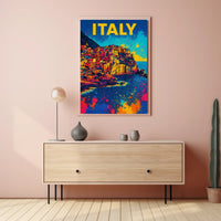 Vibrant Italy Poster
