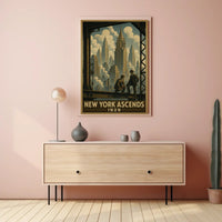 New York City 1929 Urban or Cityscape Poster PosterGoat