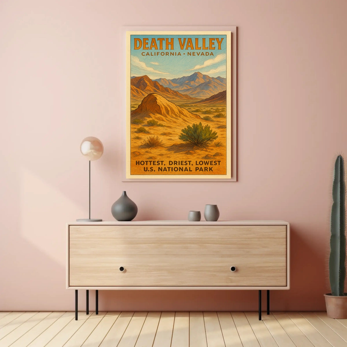 Death Valley National Park Poster