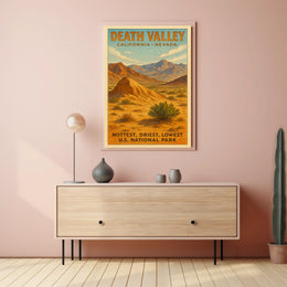 Death Valley National Park Poster