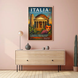 Italia The Essence of Tradition Poster