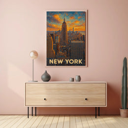 New York Skyline Poster