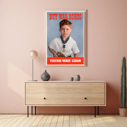 Buy War Bonds Poster PosterGoat