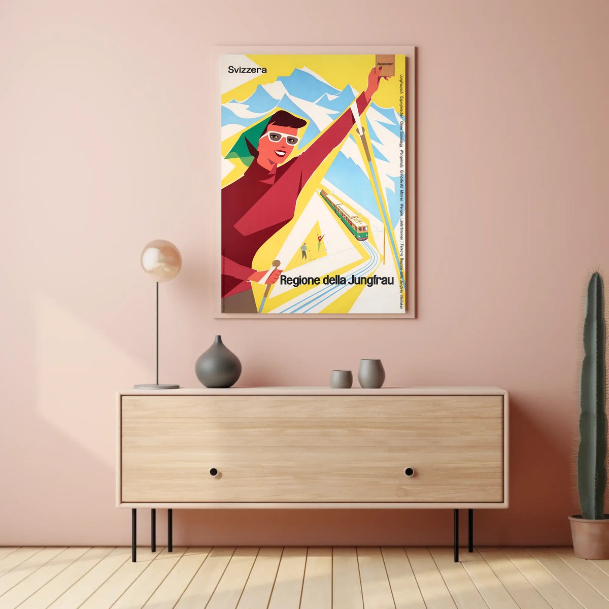 Discover The Jungfrau Region Poster