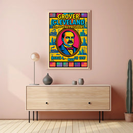 Grover Cleveland 22nd and 24th President Poster PosterGoat