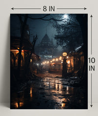 Enchanted Nightscape Poster