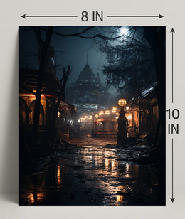 Enchanted Nightscape Poster