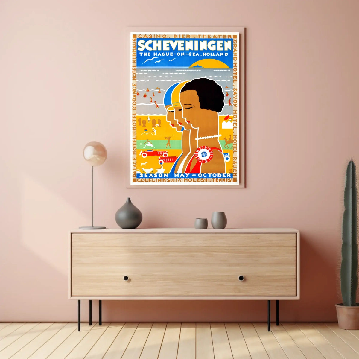 Scheveningen The Hague-On-Sea Poster
