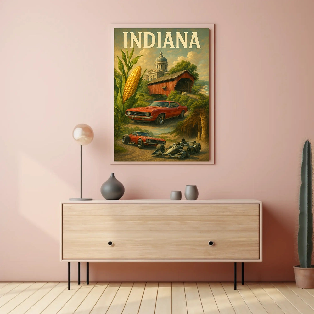 Indiana Heritage Poster