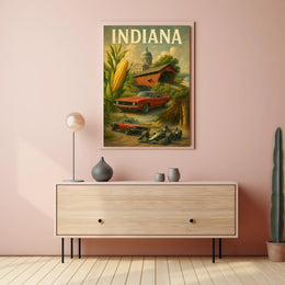 Indiana Heritage Poster