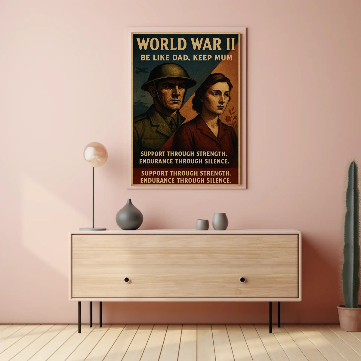 World War II Propaganda Poster