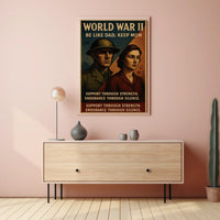 World War II Propaganda Poster