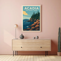 Acadia National Park Poster