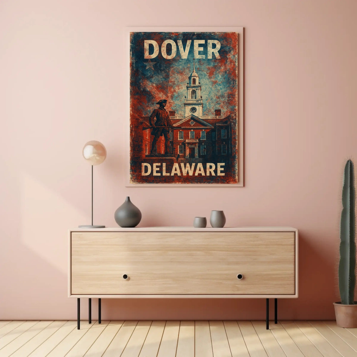 Dover, Delaware Heritage Poster