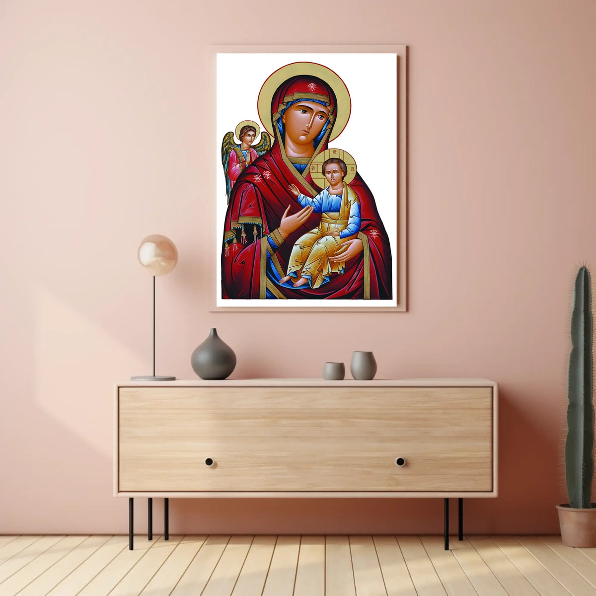 Christian Mother Mary Poster