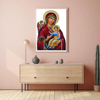 Christian Mother Mary Poster