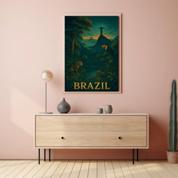 Brazil A Natural And Cultural Wonder Poster
