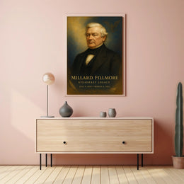 Millard Fillmore Steadfast Legacy Poster