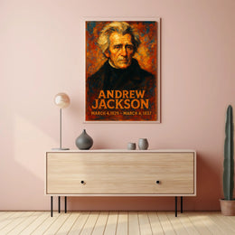 Andrew Jackson 7Th President Poster