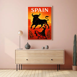 Vibrant Spain Poster