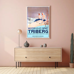 Winter Sports in Triberg Poster