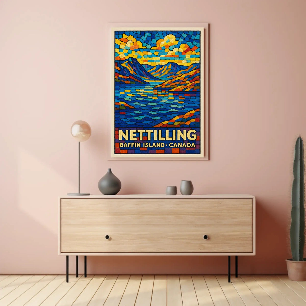 Nettilling Baffin Island, Canada Poster
