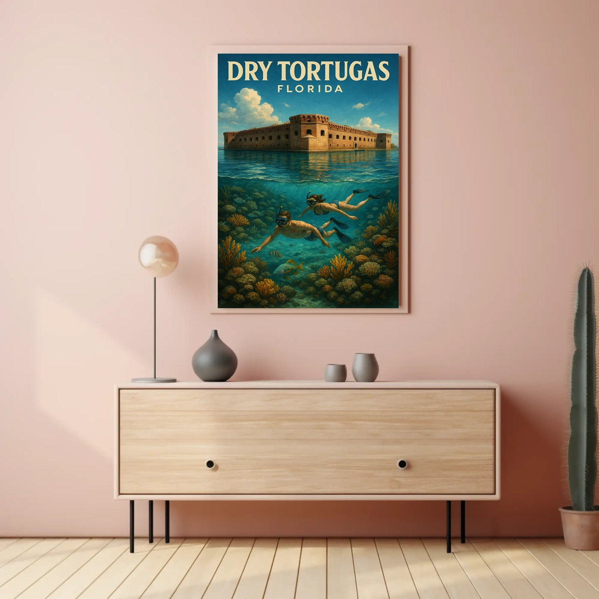 Dry Tortugas, Florida Poster