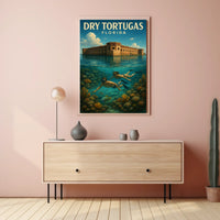 Dry Tortugas, Florida Poster