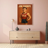 Jim Thorpe Tribute Poster