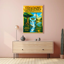 Discover Brazil's Natural Wonders Poster