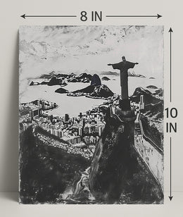 Christ The Redeemer Over Rio Poster