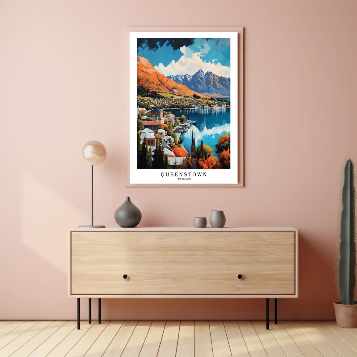 Queenstown New Zealand Poster