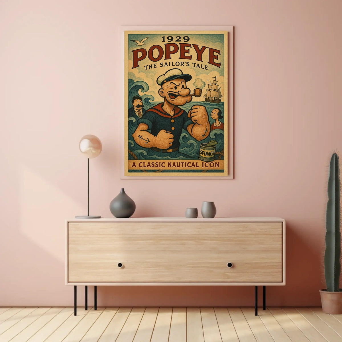 Popeye 1929 Art Poster POP-92