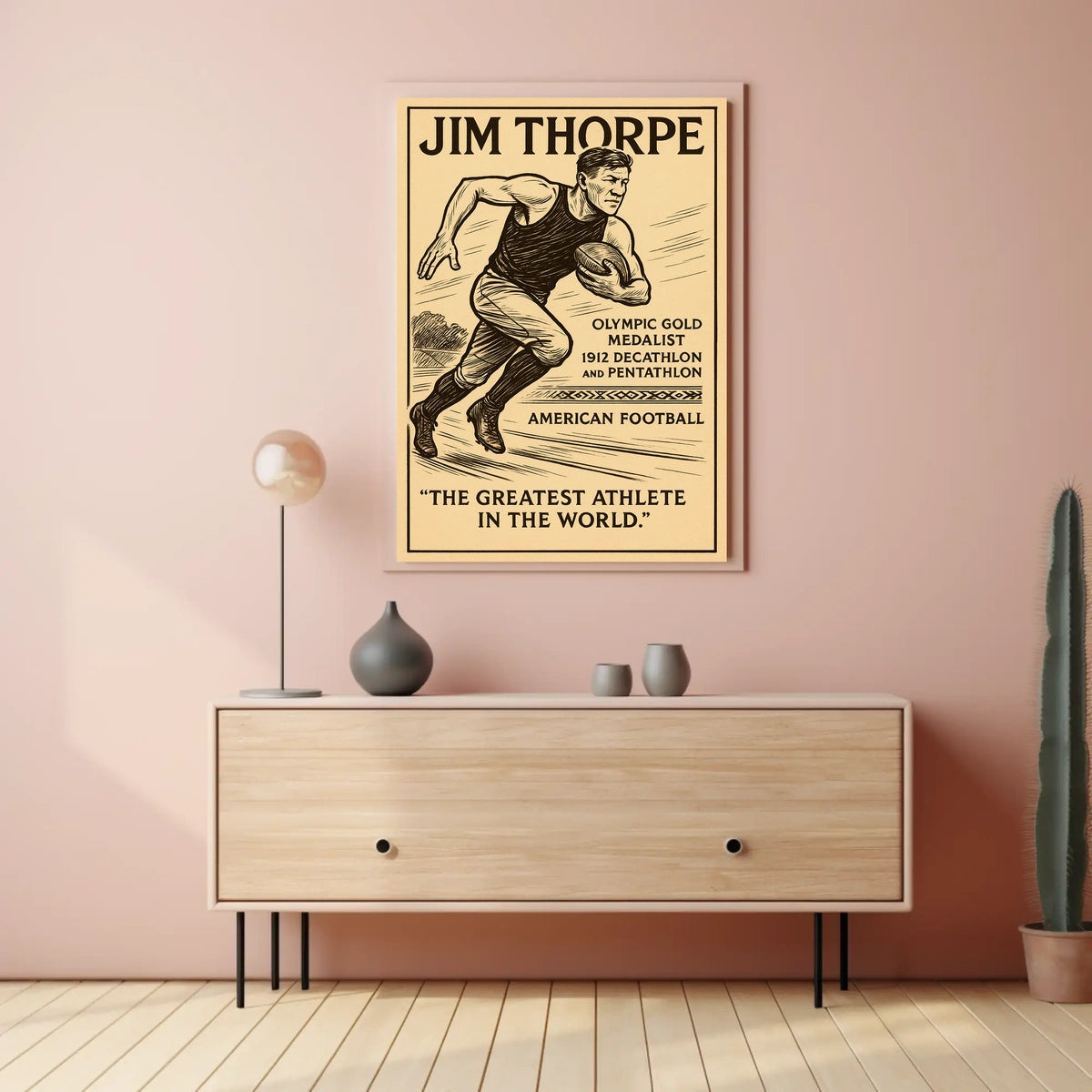 Celebrating an Olympic Legend Poster