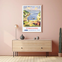 Explore Yorkshire By Train Poster